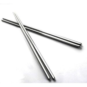 Korean Stainless Chopsticks (10 pairs)
