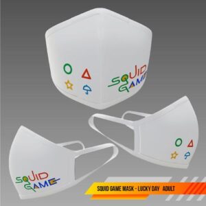 Premium Nano Fashion Squid Game Mask - Lucky Day (Adult)