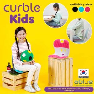[ablue] Curble Chair correct posture kids