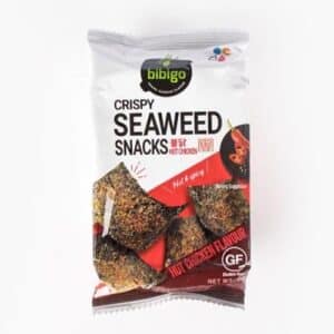Bibigo Crispy Korean Hot Chicken Seaweed Snack 5gm
