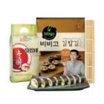 Sushi Rice, Nori Sheet & Roller Mat