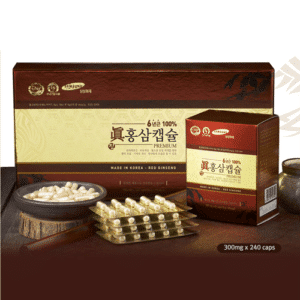 Korean red ginseng capsules premium 240pcs